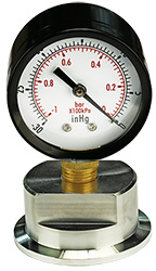 Micro-Tec Quick-check vacuum gauge, DN40KF flange